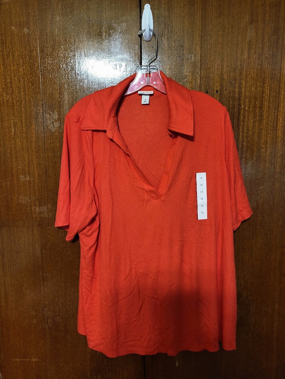 Ava & Viv Ribbed Polo To